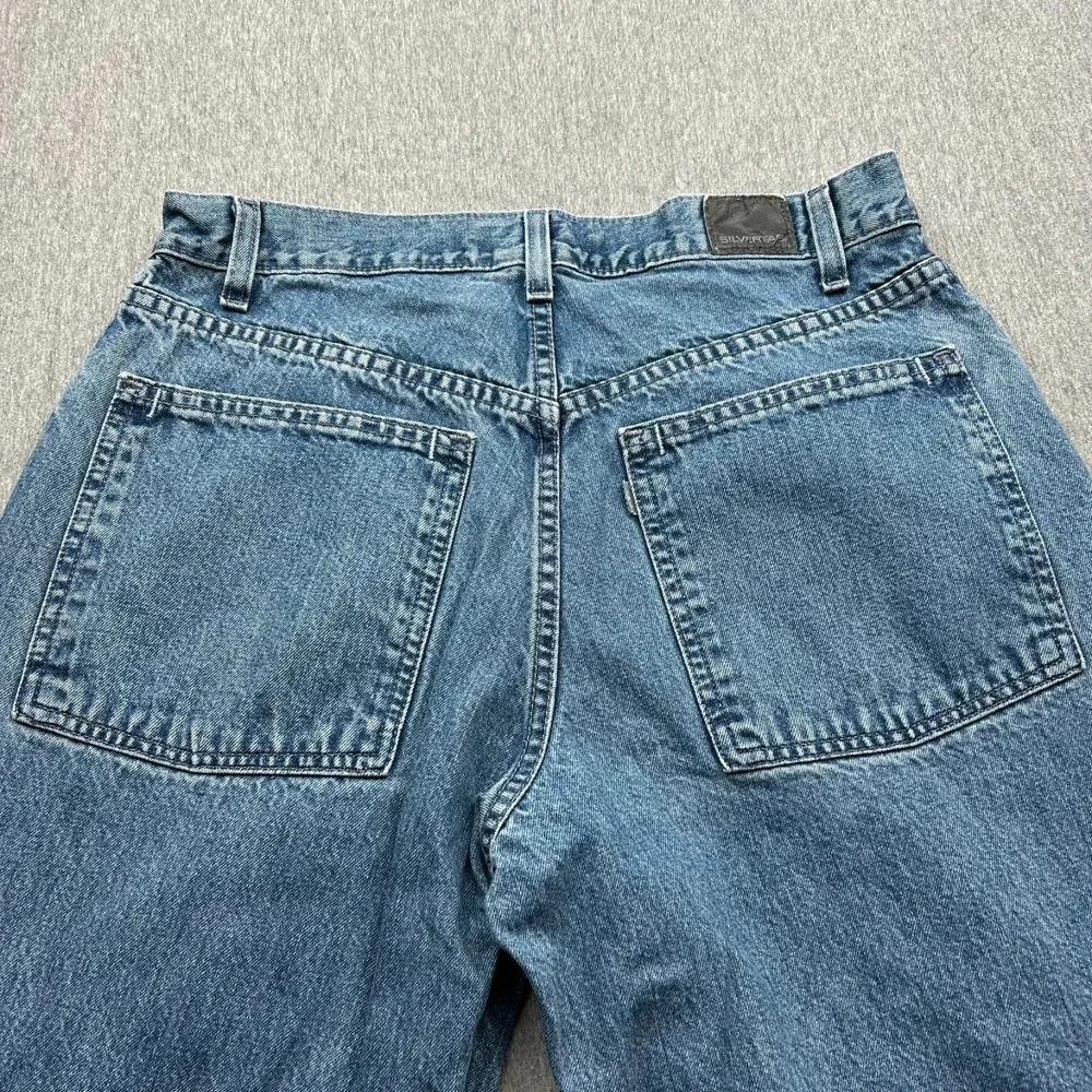 Levi's Silvertab Baggy Fit Jeans Mens 32x30 Medium Wash Denim Pants Y2K 2001